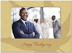 Classic Leaf Photo Card D1260U-4B